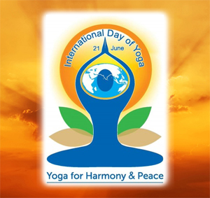 Image result for yoga day logo